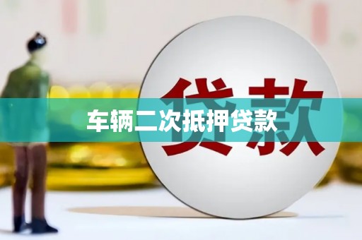 偏关车辆二次抵押贷款