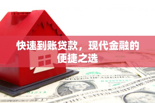 偏关快速到账贷款，现代金融的便捷之选