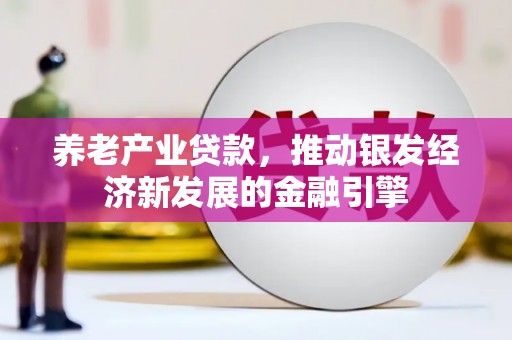 偏关养老产业贷款，推动银发经济新发展的金融引擎