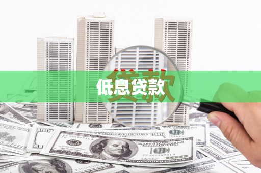 偏关低息贷款