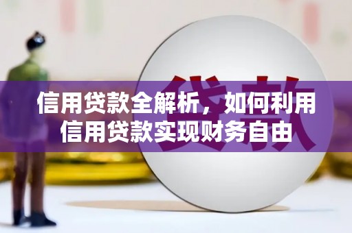 偏关信用贷款全解析，如何利用信用贷款实现财务自由